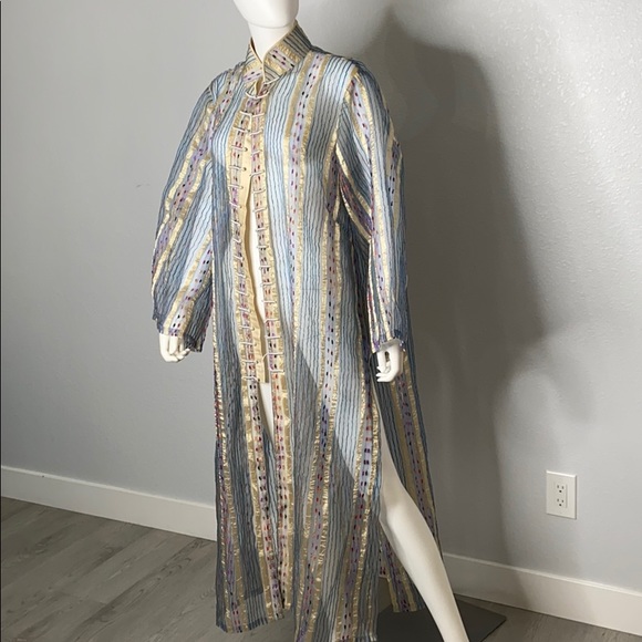 Minh Khoa Jackets & Blazers - Minh Khoa Vintage Sheer Silk Kimono Jacket